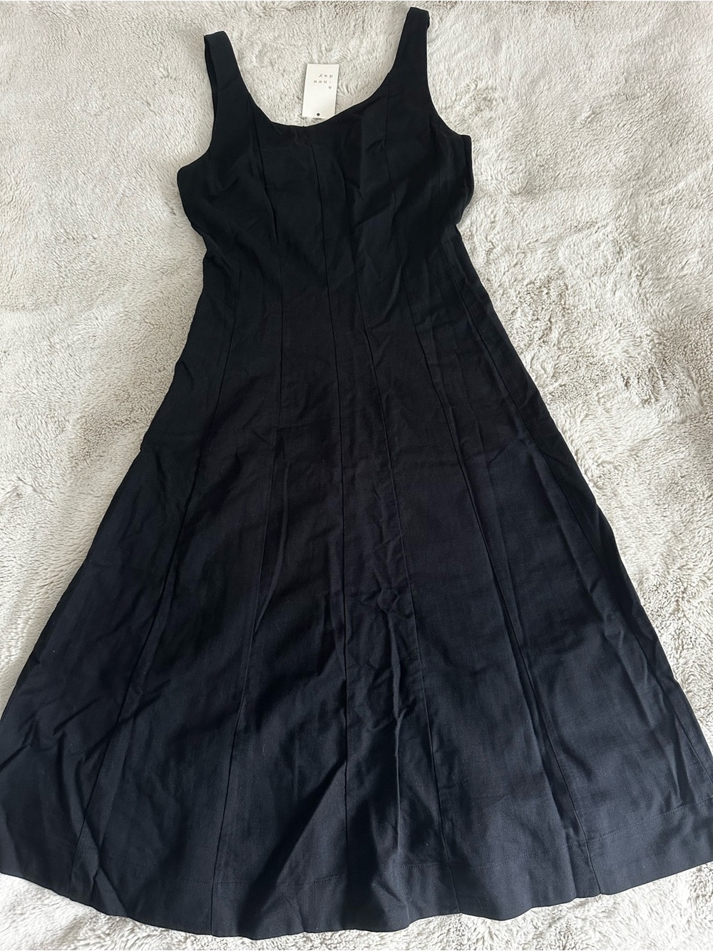 a new day Black Midi Tank Dress